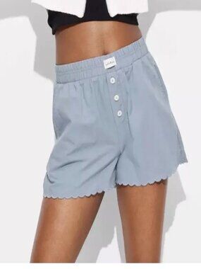 NWT Target Scalloped Hem Boxer Shorts